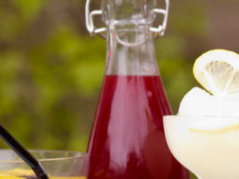 Raspberry, Lemon & Lime Cordial