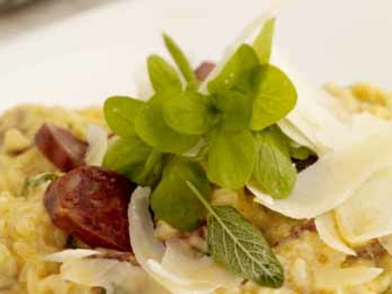 Creamy Chorizo Risotto