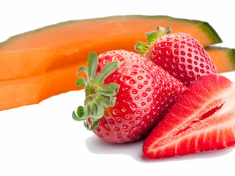 Strawberry and Melon Yogurt