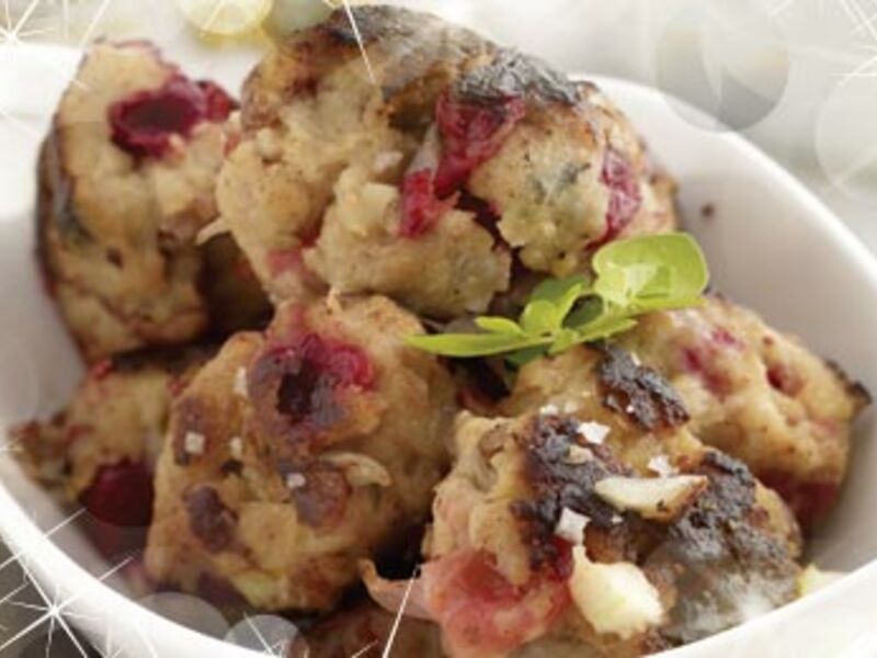 Sausagemeat & Cranberry Stuffing Balls