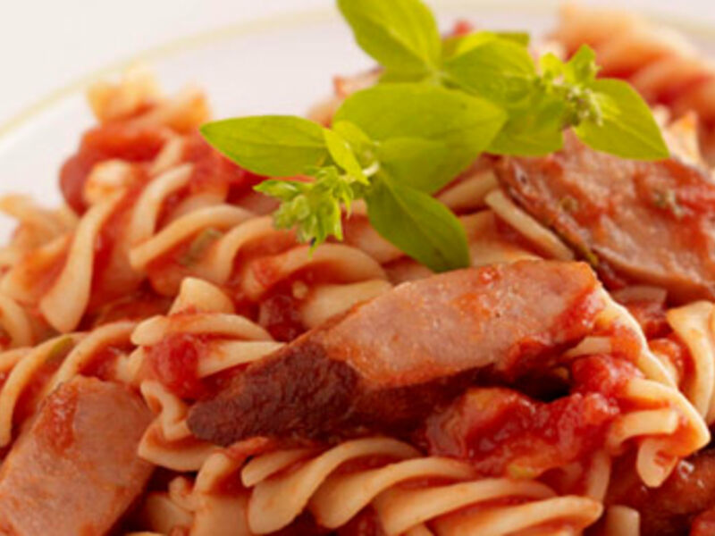 Sausage & Tomato Pasta