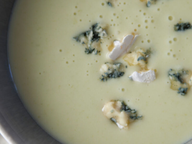 Wicklow Blue Brie Soup