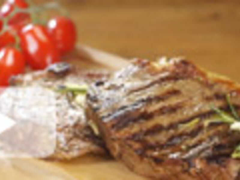 Rosemary and Mustard Steaks
